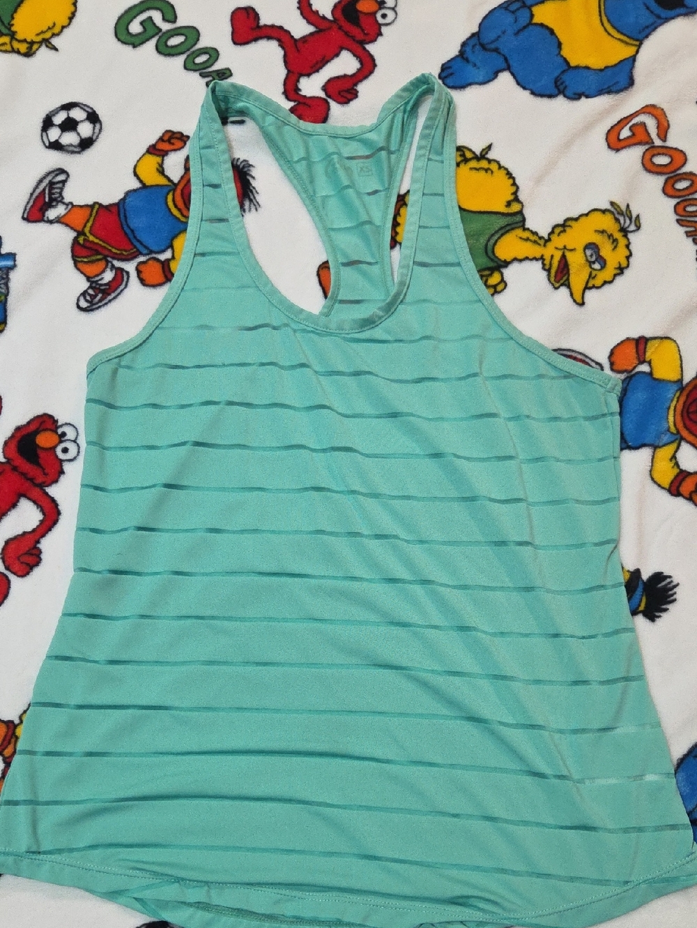 Zyia Green Racerback Tank Xs